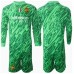 Maillot de foot Inter Milan Gardien Domicile vêtements enfant 2024-25 Manches Longues (+ pantalon court)